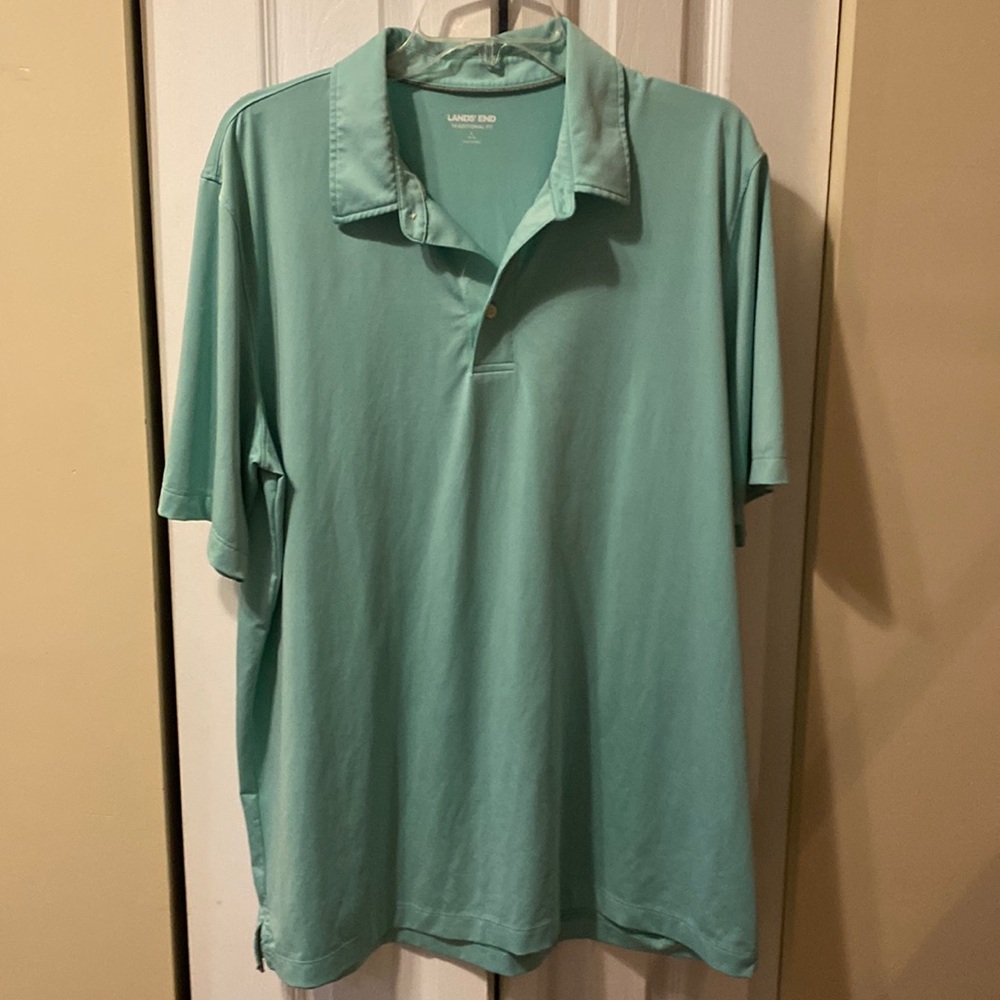 Lands End men’s polo shirt - excellent condition, size large